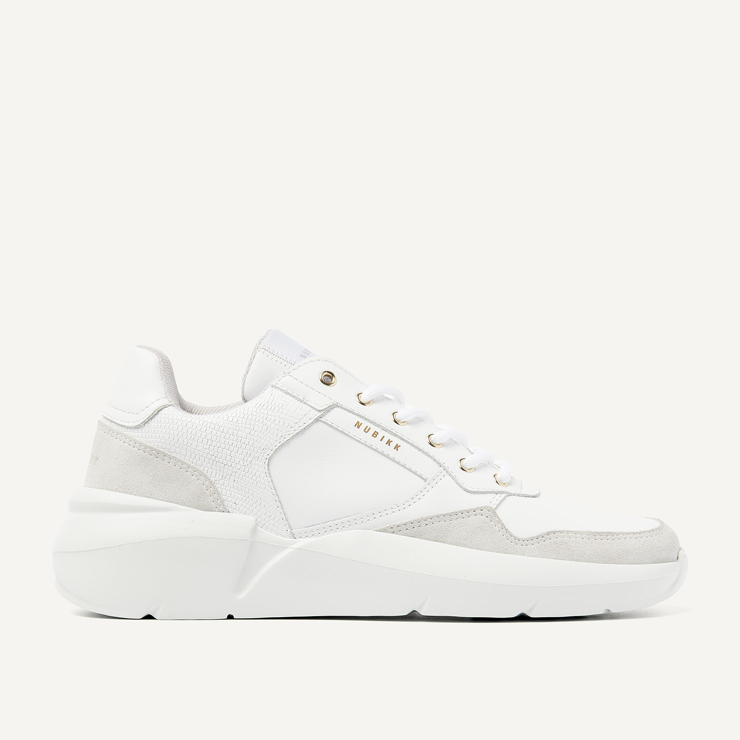 Roque Road Wave Witte Snake Sneakers voor Dames
